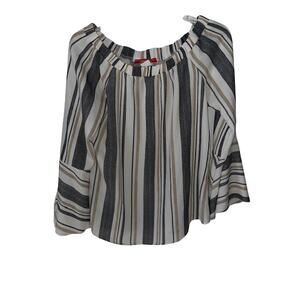 Rainbow Peasant top sz M EUC